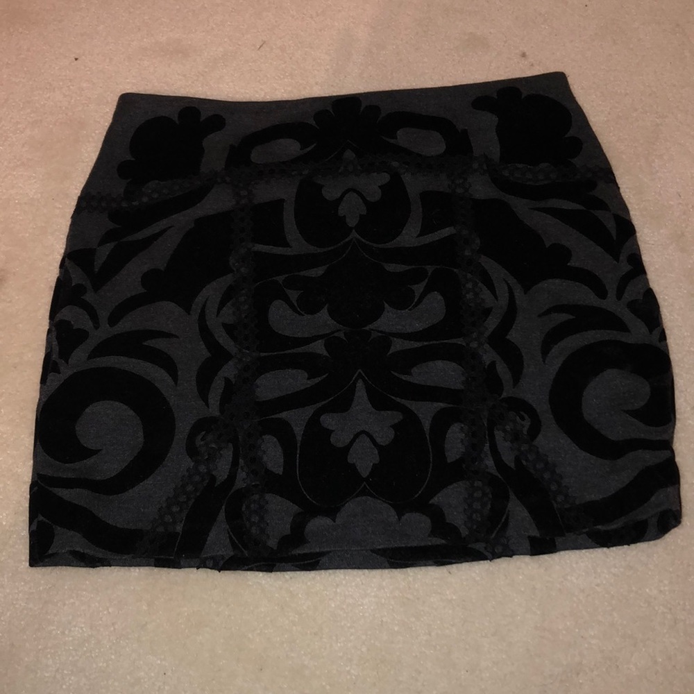 Free People black skirt
